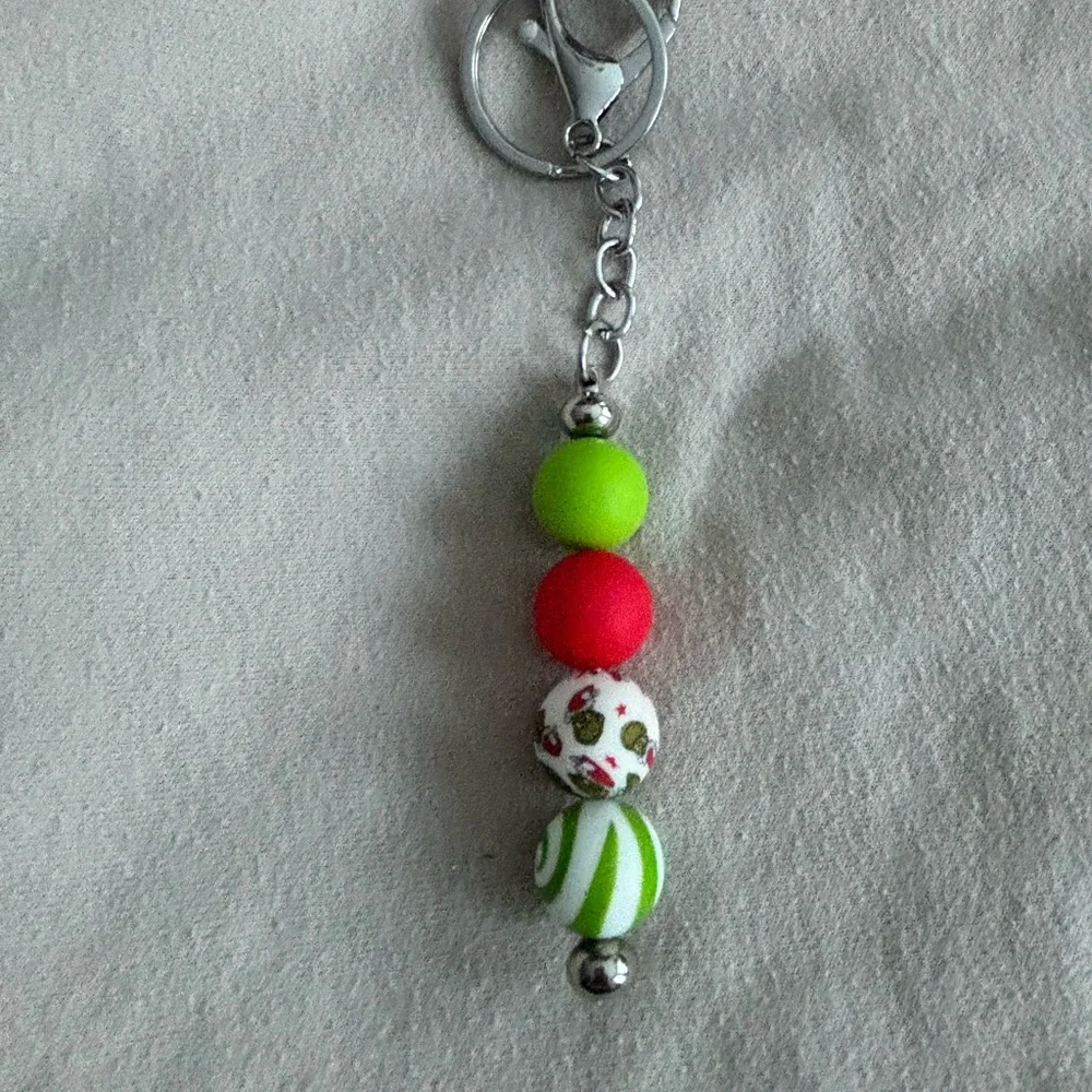 Colorful Beaded Keychain - Picture 1 of 1